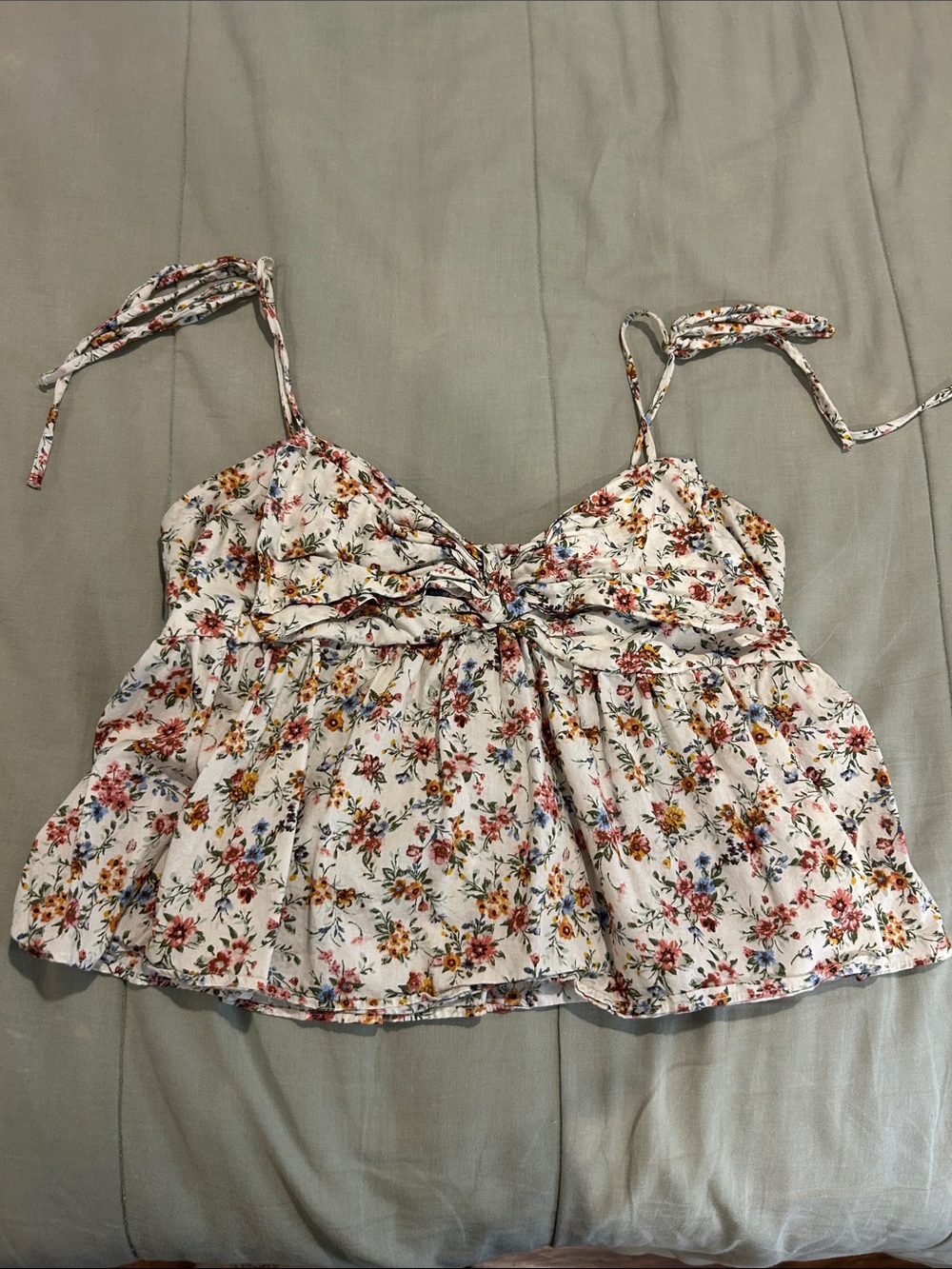 flowery summer top